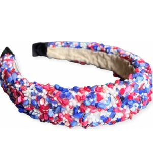 MAVI BANDS Patriotic Couture Headband NWT